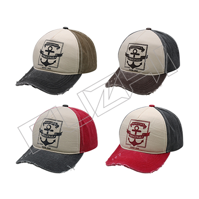 FGBC-6033 5 Panel vintage baseball cap