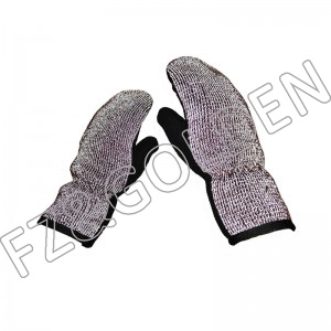 Discount Knitting Gloves Manufacturers – 
 Reflective Knitted Adult Mitten  – FUZHI