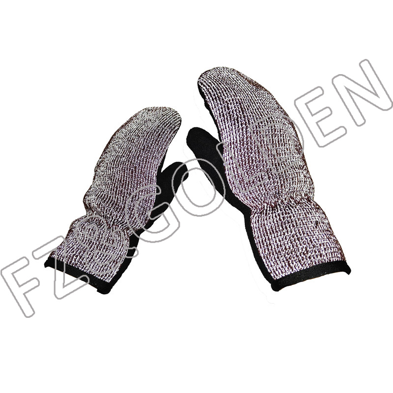 Reflective Glove Suppliers – 
 Reflective Knitted Adult Mitten  – FUZHI