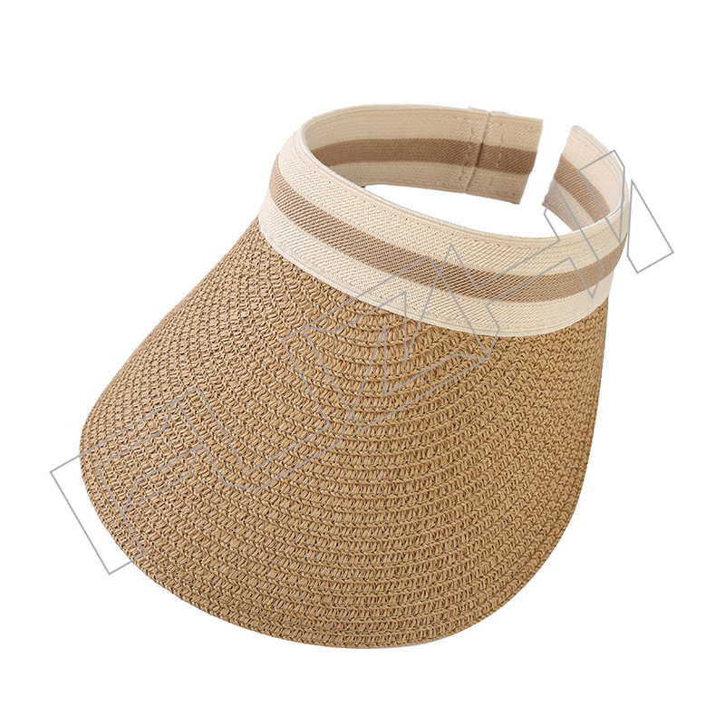 straw sun visor