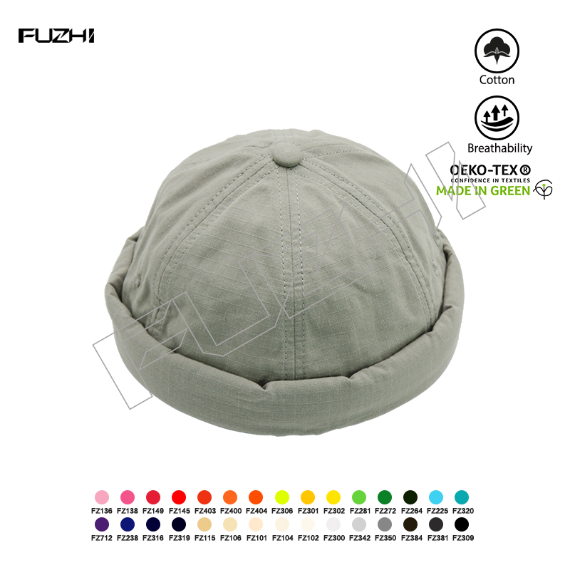 FGDL-1004 Fashionable and casual dairy life bowler hat skull cap