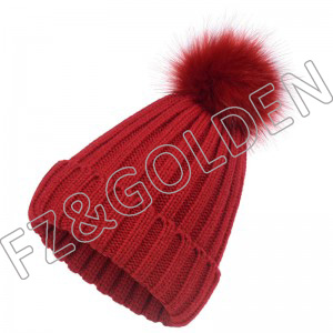 OEM/ODM Custom Beanie Manufacturers – 
 New Arrival High Quality Winter Women Beanie  – FUZHI