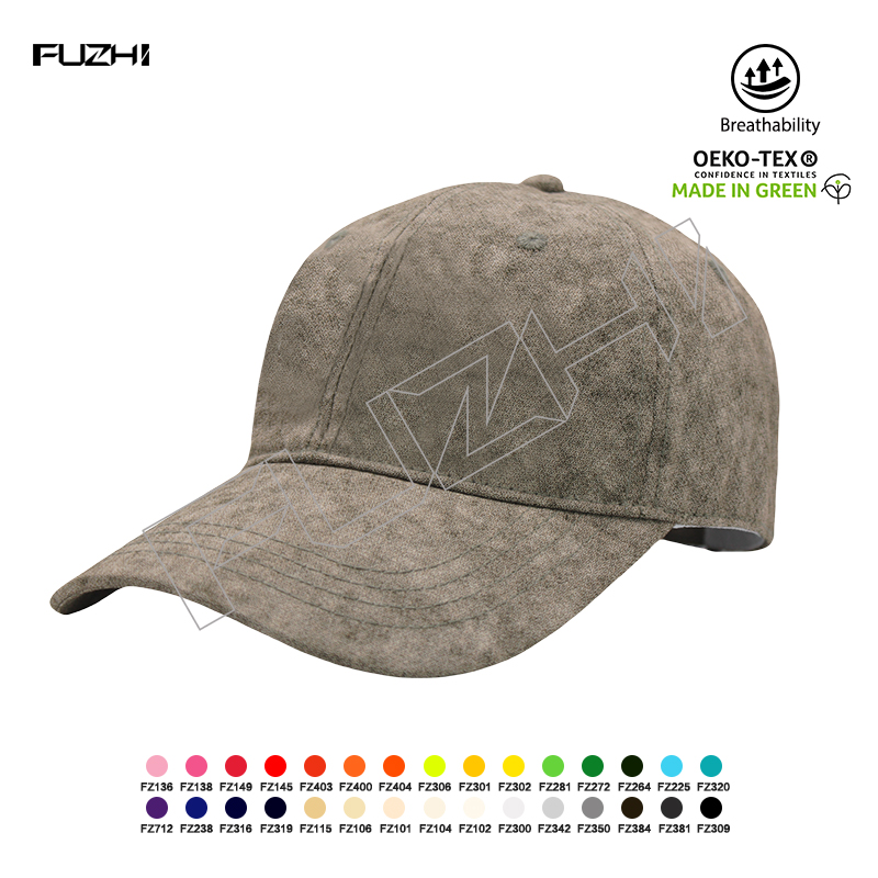 FGDL-1002 New fashion dairy life 6 panel fade color elastic baseball cap