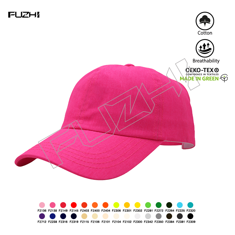 FGSC-2001 6 panel outdoor cotton sport cap can tie a high ponytail without a cap women’s summer sun sunscreen empty top cap sun cap