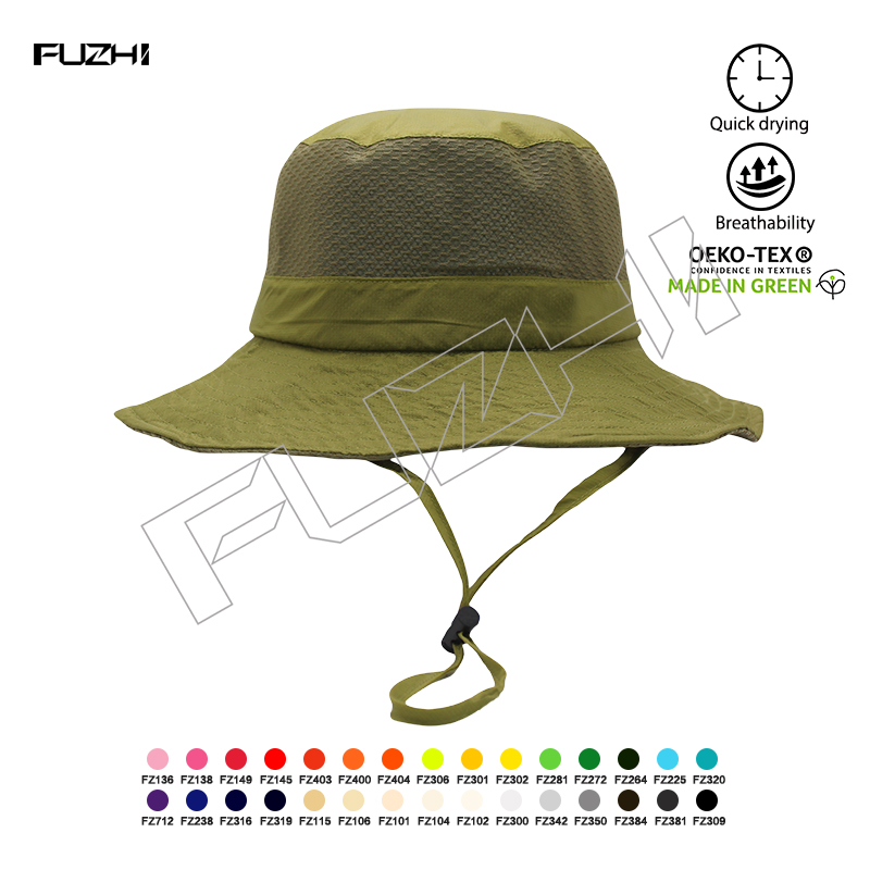 FGFH-2004 Fishing hat fisherman’s hat sun hat summer outdoor UV protection collapsible breathable mesh sun hat