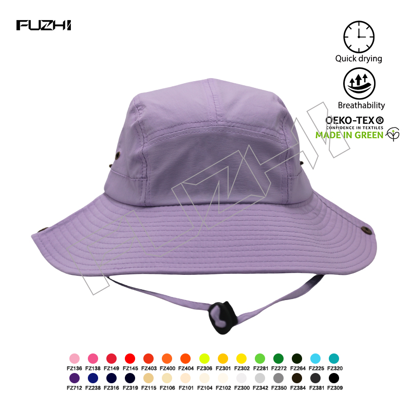 FGFH-2005 Fishing hat quick-drying storage bag mountain hat summer outdoor thin breathable sun sunscreen fisherman hat