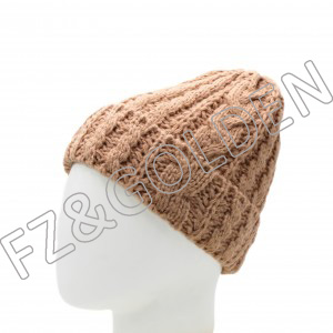 Kids Knitted Hat Suppliers – 
 100% Recycled Polyester Knitted Hat  – FUZHI