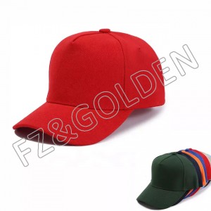 Discount Cap – 
 Factory full cheap outdoor custom adults black ball blank 5 five panel sport baseball caps hats  – FUZHI