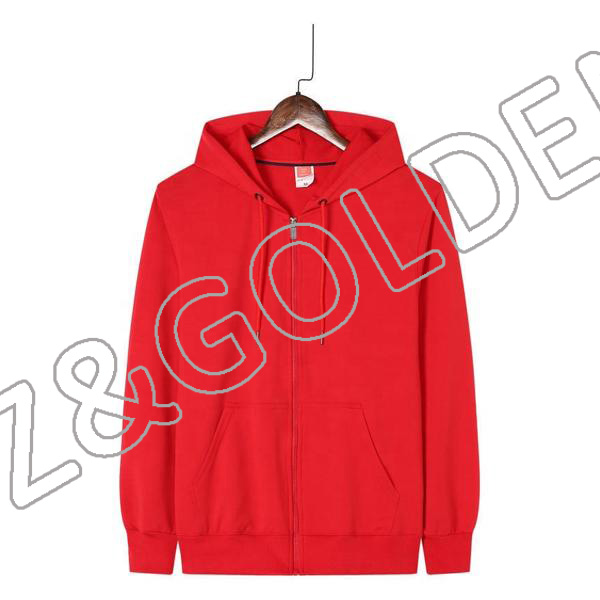 Custom Plain Full Zip Women Hoodie & Sweatshirts