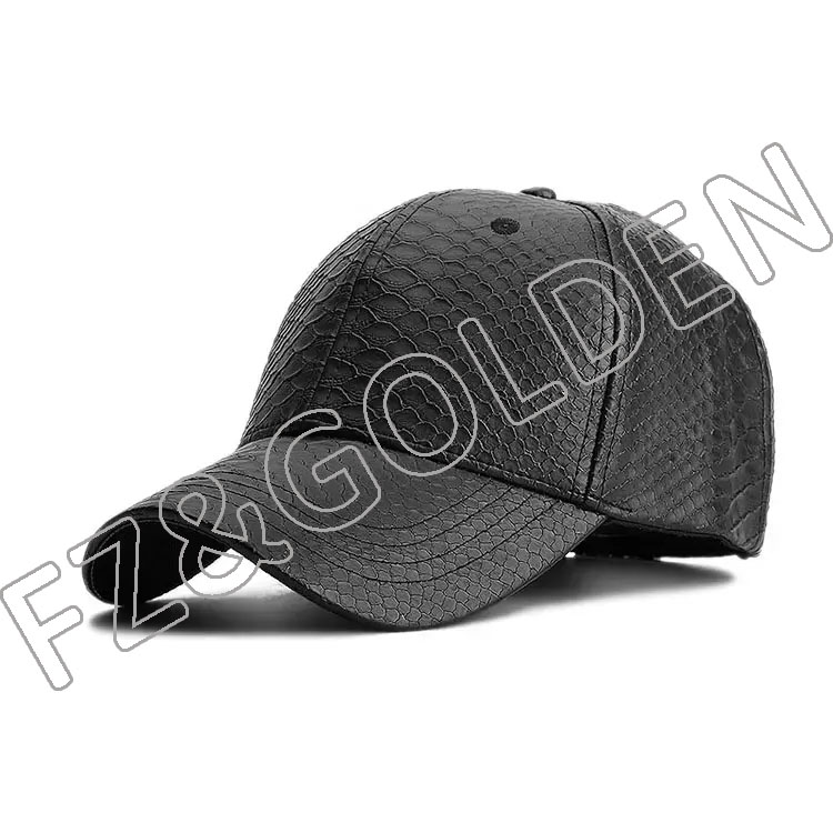 New Arrival snakeskin baseball cap hat