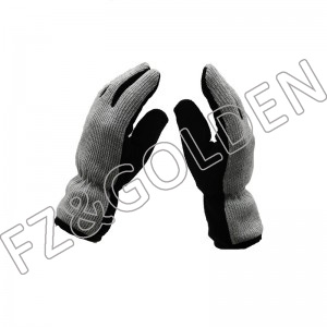 Cotton Glove Manufacturers – 
 Reflective Knitted Adult Glove  – FUZHI