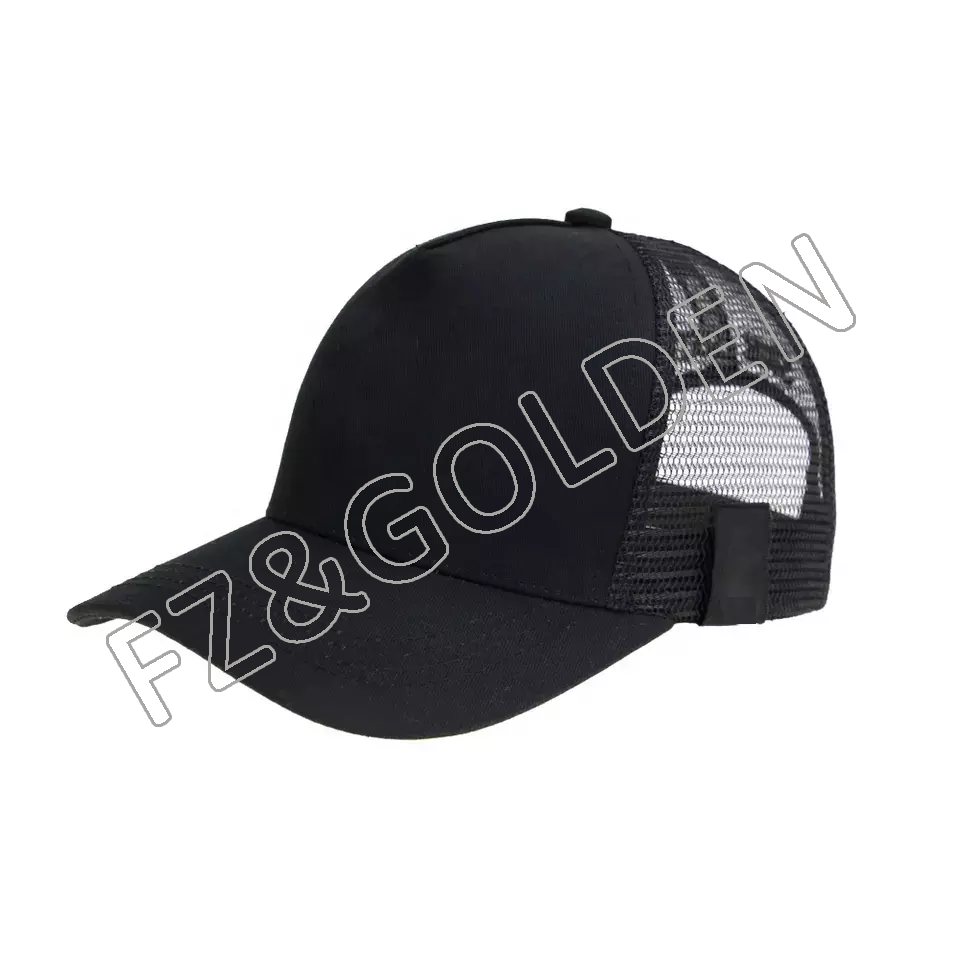 100% cotton men man running trucker sports caps