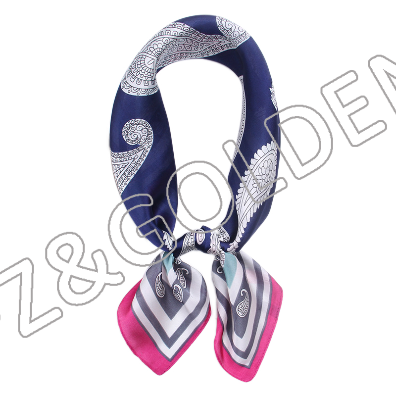 New Fashion Custom Printing Silk Ladies Scarf