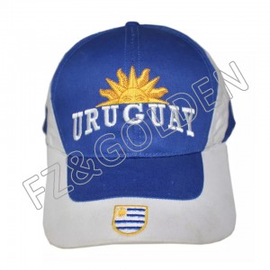 Custom Design 2022 Qatar Sports Football Fans Caps Brazil World Cup Baseball world series cap4