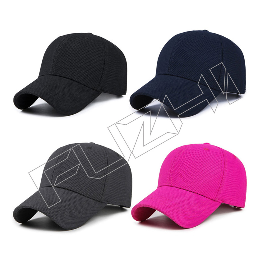 6 panel sport mesh cap