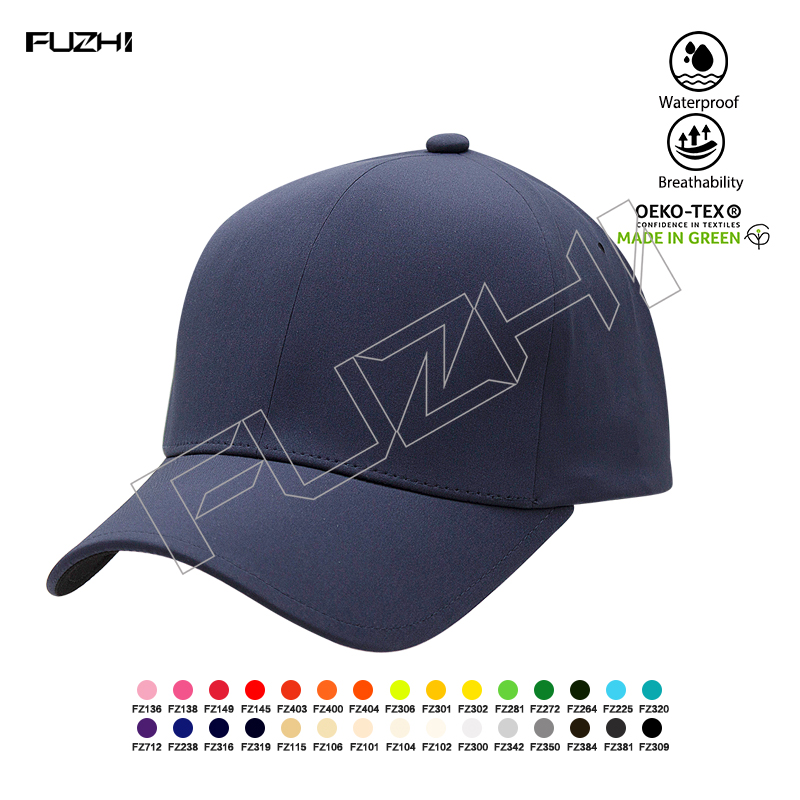 FGBC-6305 6 panel water proof seamless baseball cap