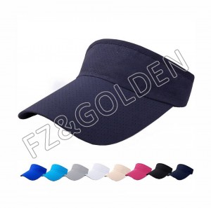 Best-Selling Snapback Cap Supplier – 
 Sun Sport Wear Athletic Adjustable Protection Customize Visor for Women Men  – FUZHI