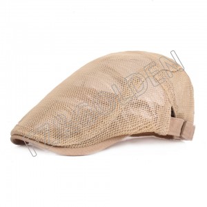 High-Quality Custom Hat – 
 Men’s Mesh Breathable Summer Beret for Driving Hunting  – FUZHI