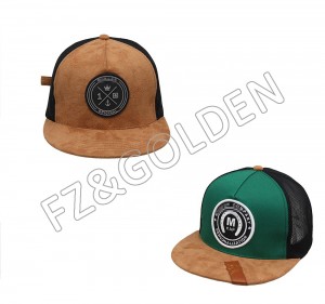 Wholesale Caps Wholesalers – 
 Premium Flat Bill Basketball Sports Custom Embroidered Patch Logo gorras personalizada snapback cap  – FUZHI