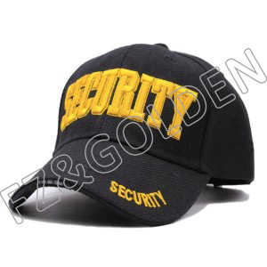 Mesh Cap Supplier – 
 New Arrival Security Baseball Cap Hat  – FUZHI