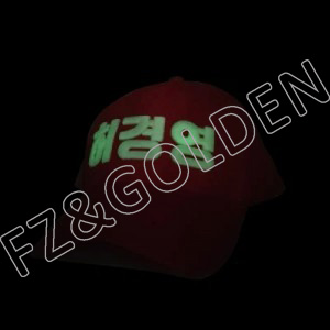 High-Quality Cap Custom – 
 New Arrival Glow in The Dark Baseball Hat Cap  – FUZHI