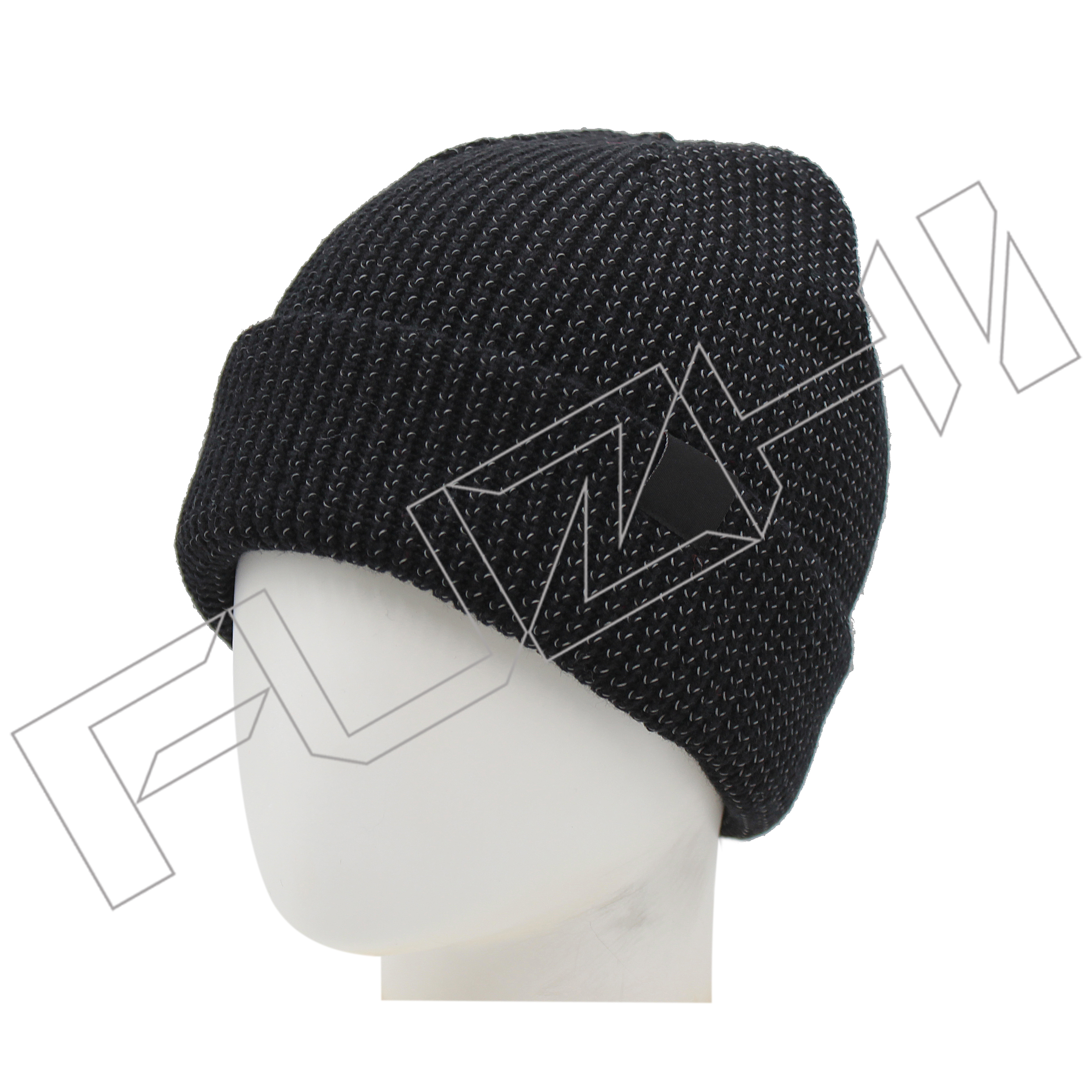 Reflective beanie