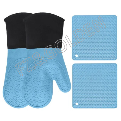 China Kitchen Apron Manufacturers – 
 Silicone Kitchen Oven Mitts and Pot Holder   – FUZHI