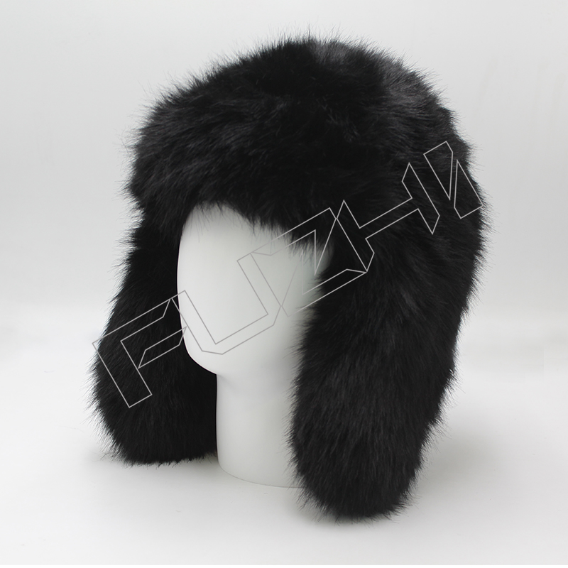 Women’s winter hat autumn and winter furry hat ski hat everything warm fur furry ear protection hat