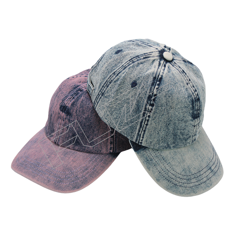 FGBC-6103 New denim washed vintage cap men’s and women’s outdoor fashion trend sports casual baseball cap denim washed cap with wide brim