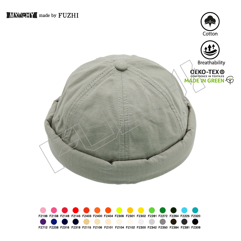 FGDL-1004 Fashionable and casual dairy life bowler hat skull cap