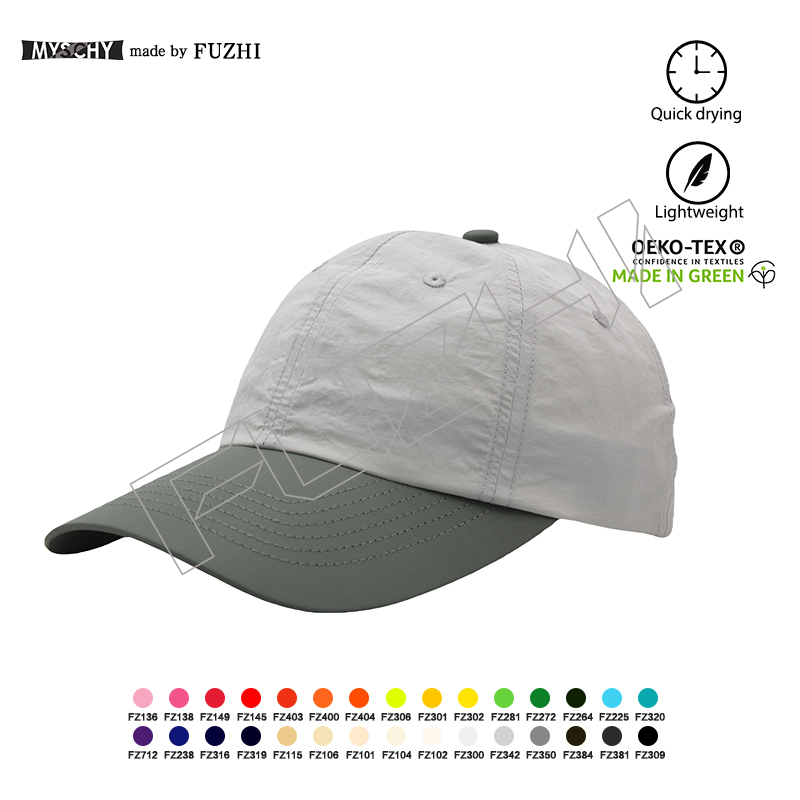 FGSC-2003 6 panel sport cap outdoor casual super light quick drying baseball cap