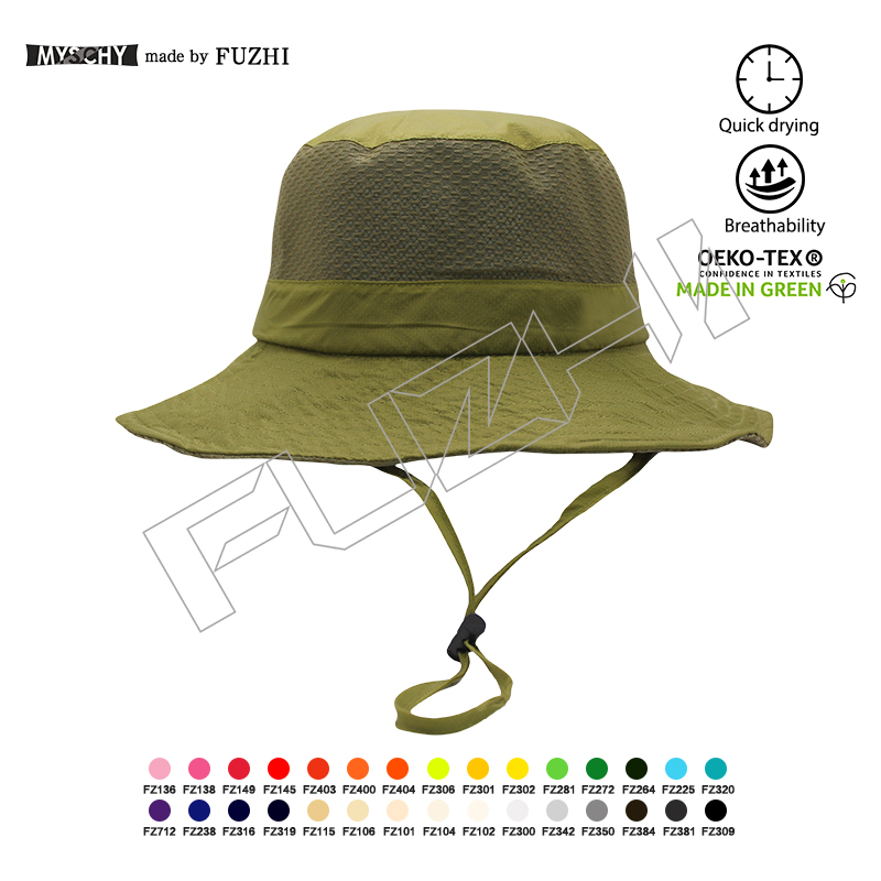 FGFH-2004 Fishing hat fisherman’s hat sun hat summer outdoor UV protection collapsible breathable mesh sun hat