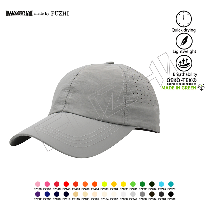 FGSC-2006 Outdoor recreation ultralight sport sun protection cap laser holes cap