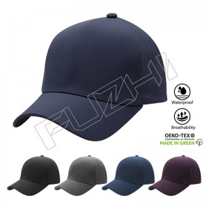 6 panel water proof seamless baseball cap