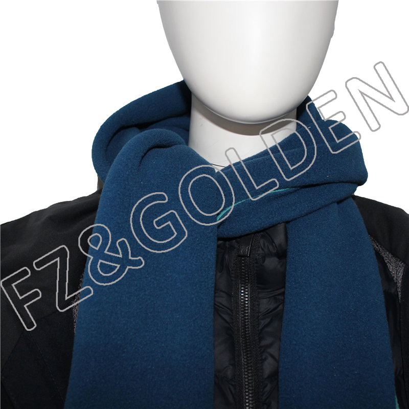 Winter Plain Polar Fleece Scarf