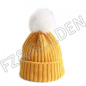 OEM/ODM Recycled Beanie Suppliers – 
 High Quality Warm Beanie Kids Winter Hats  – FUZHI