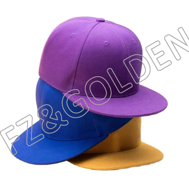 ODM OEM Factory Price Custom High Quality 6 Panel Adjustable Hip Hop Caps Snapback Hat