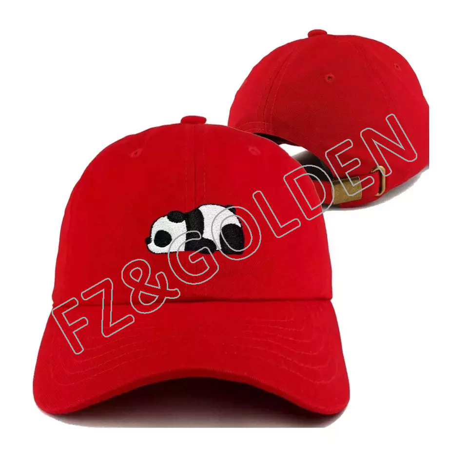 New Arrival shenzhen panda baseball hat caps