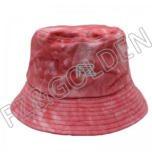 OEM/ODM Denim Baseball Cap Factory – 
 100% Cotton Tie-dyed Adult Hat   – FUZHI