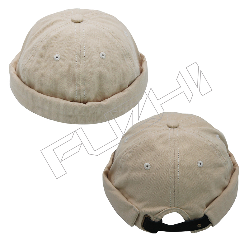 Fashion casual dairy life cotton bowler hat skull cap