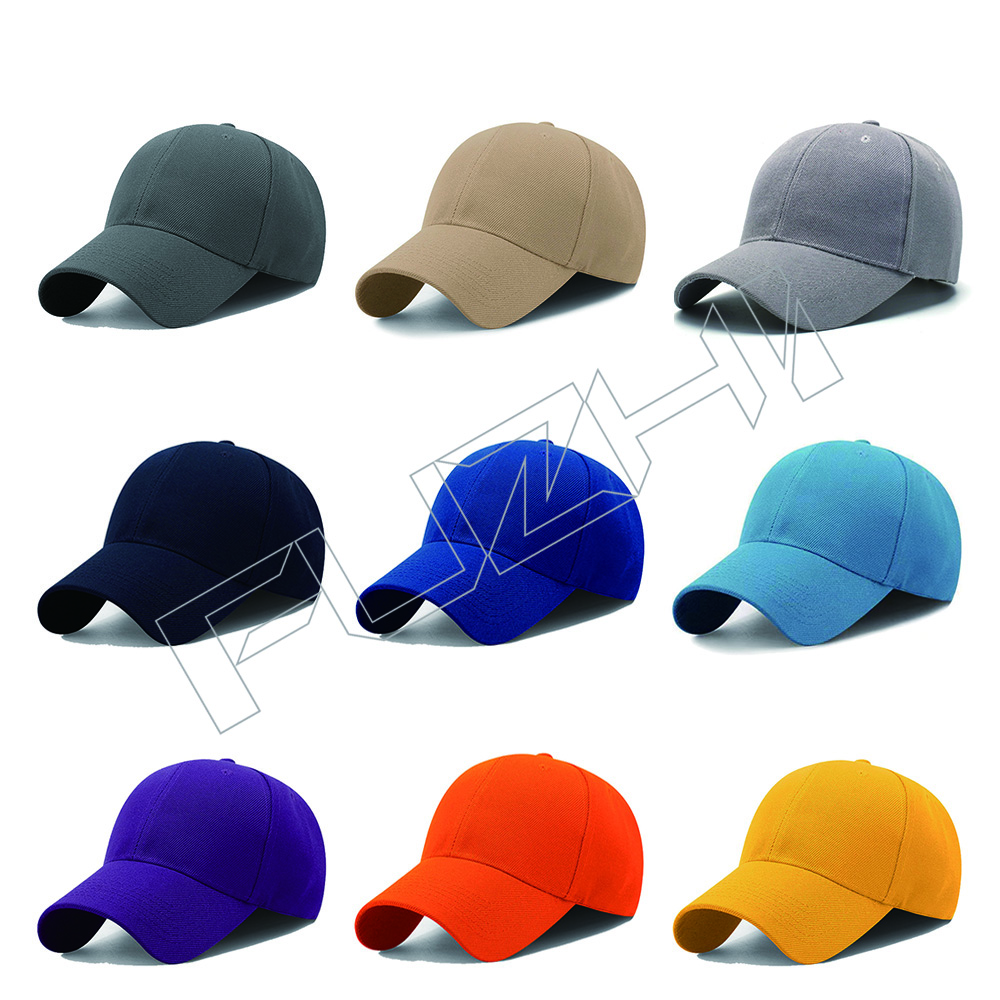 6 panel baseball cap