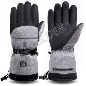 Cheapest Oven Gloves – 
 New arrival winter battery rechargeable waterproof outdoor sports powered warm heated ski winter gloves  – FUZHI