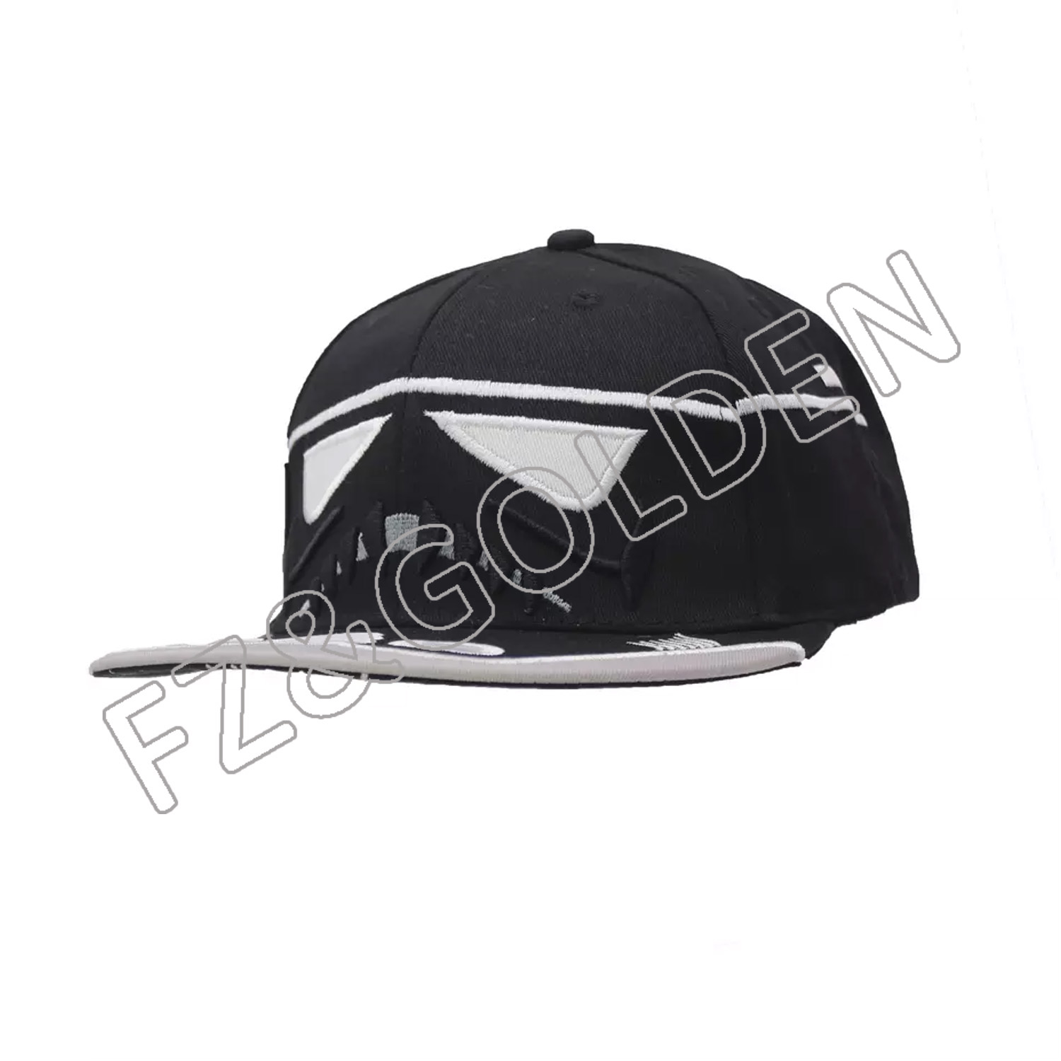 hip hop plain baseball sport flat peak visor snapback snap back cap and hats