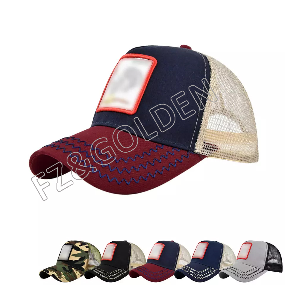 Customization Fashion Hats Cheap Custom animal trucker mesh net Sports Baseball Cap for men