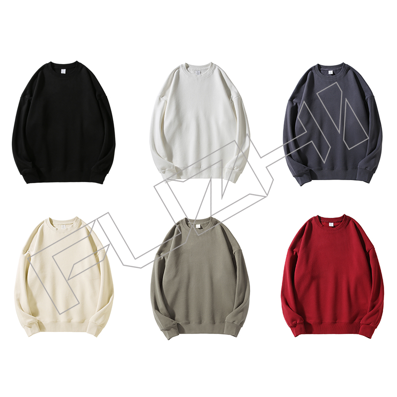 Man fleece warm sweatshirt