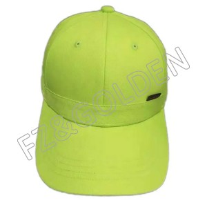 OEM/ODM Denim Baseball Cap Manufacturer – 
 New Arrival lime green baseball cap  – FUZHI