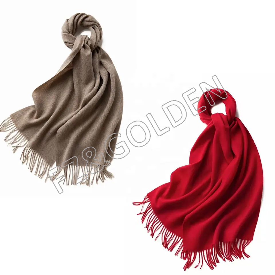 custom logo winter ladies pure 100% cashmere shawls designer luxury long tassel pashmina stoles wool scarves for women men