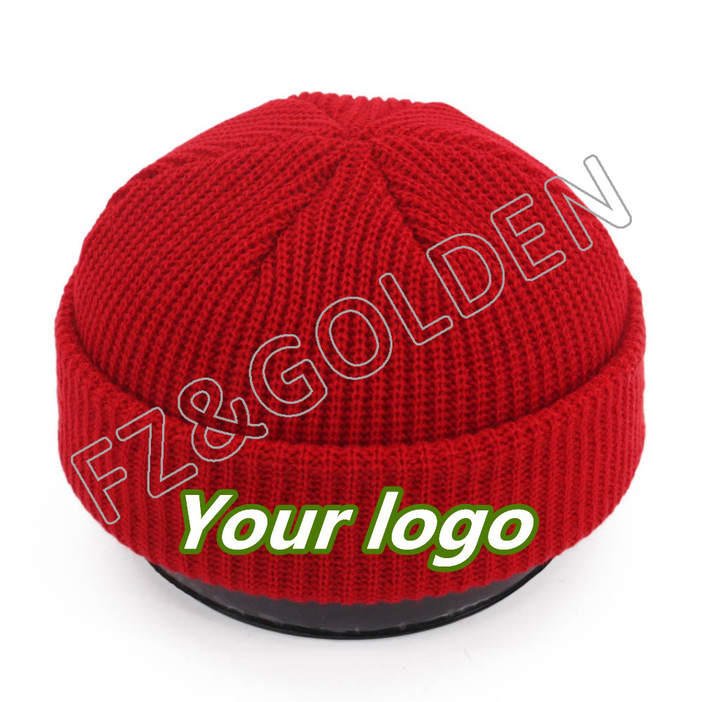 Knit Beanie Hat Manufacturers – 
 Wholesale Custom Embroidered Logo Warm Beanie   – FUZHI