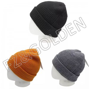 OEM/ODM Embroidery Beanie Suppliers – 
 New arrival hot sale amazon high quality kids winter hat wool beanie  – FUZHI